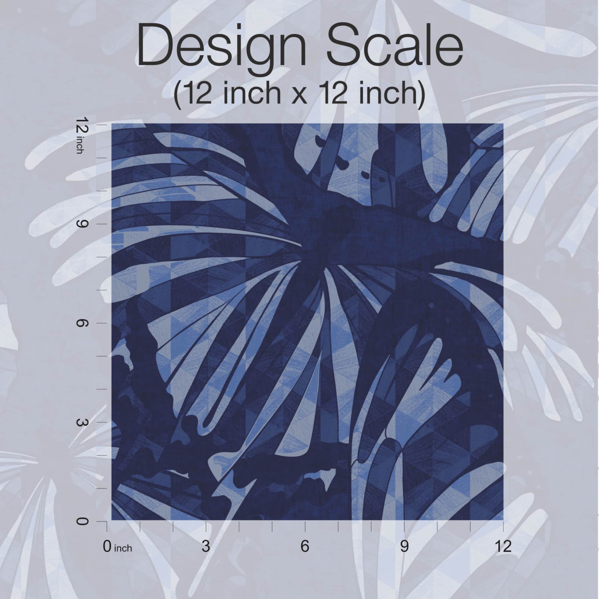 RoomMates Mr. Kate Blue Butterfly Peel & Stick Wallpaper